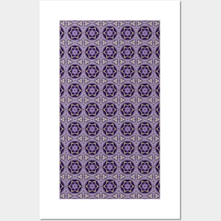 Purple Pattern Posters and Art